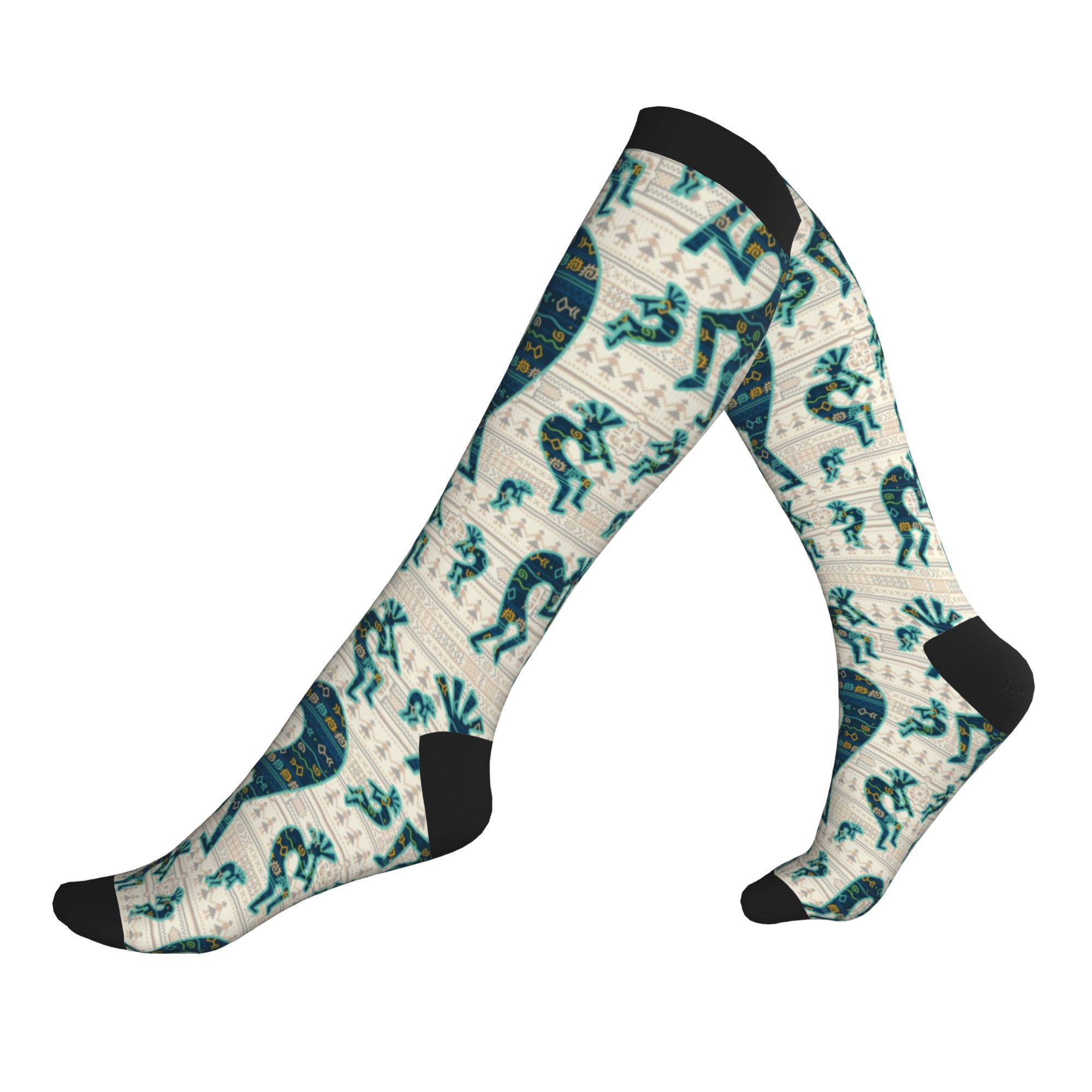 Men'S Ethnic & Formal Designer Wear Studio S - Kokopelli con motivo etnico su motivo
