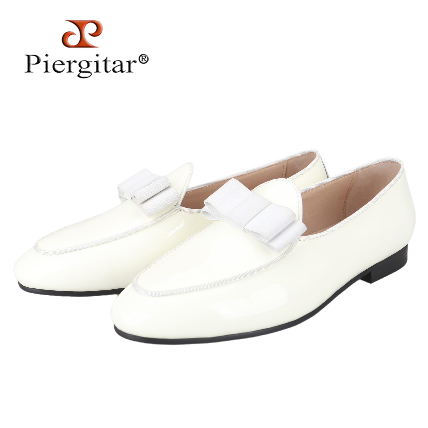 Men'S Formal Wear Bow Ties - Mocassini slip-on da uomo in pelle