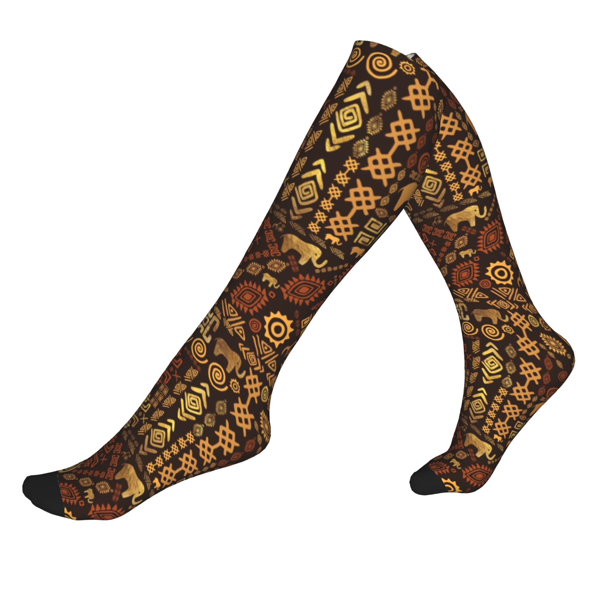 Men'S Ethnic & Formal Designer Wear Studio S - Calzini Divertenti con Stampa Africana in