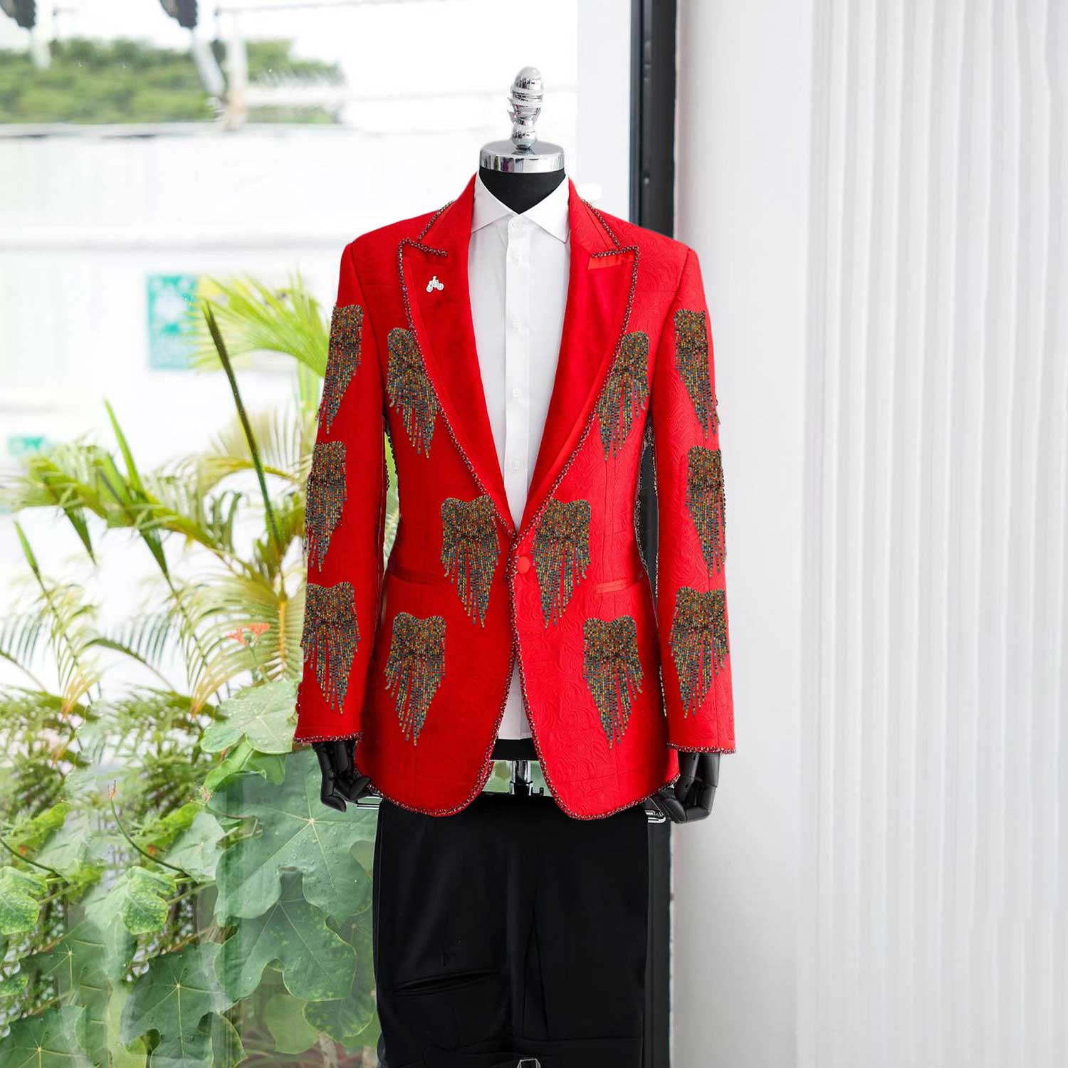 Men Formal Wear With Coat - Abito da uomo alla moda da