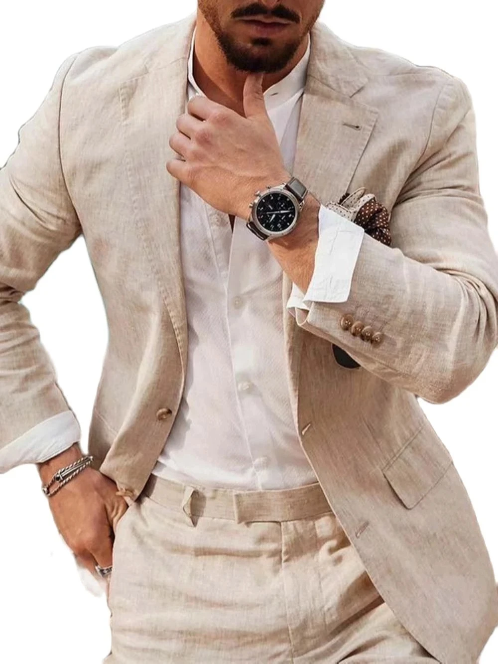 Completo Estivo da Uomo in Lin - Men Formal Wear For Summer recensione e prezzo
