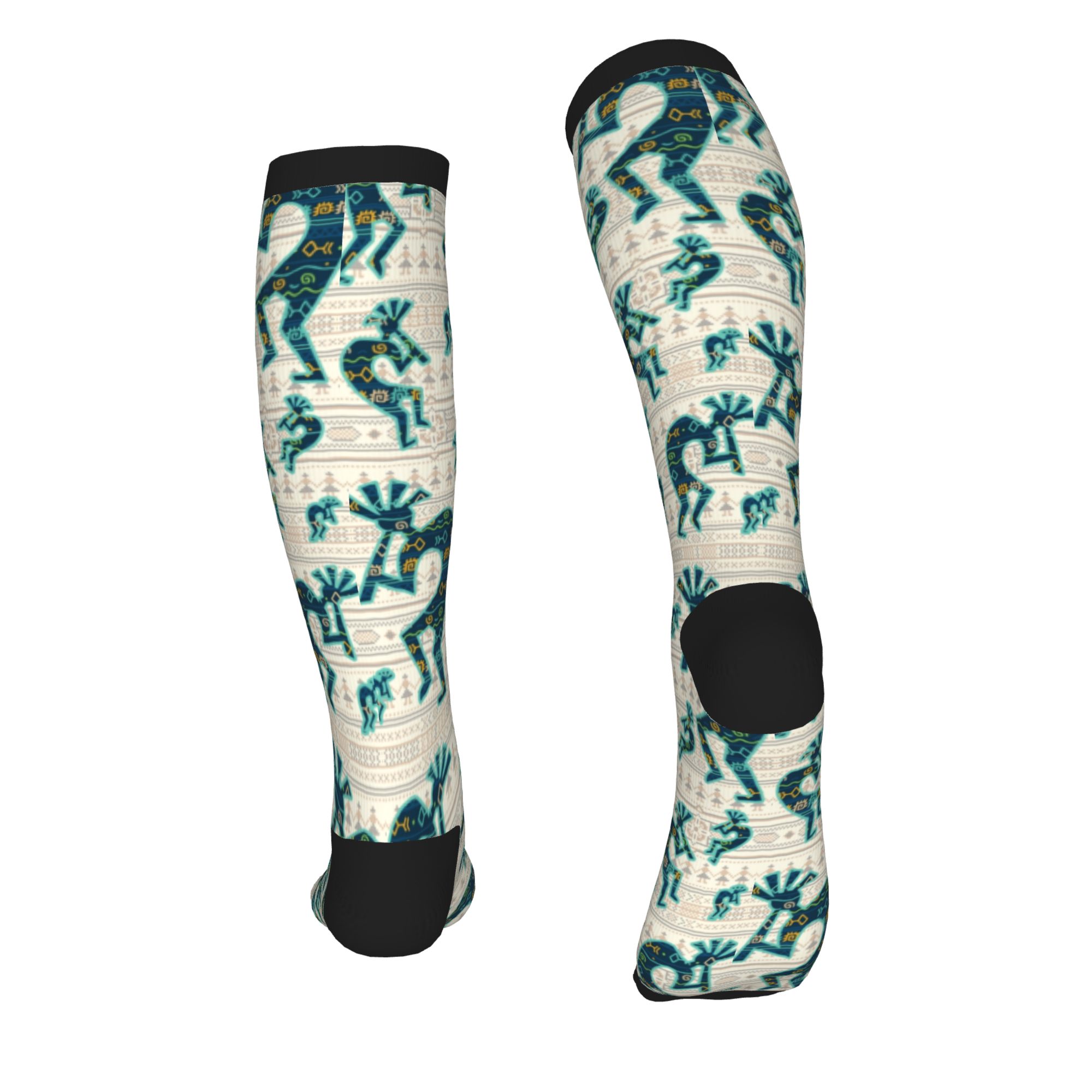 Kokopelli con motivo etnico su - Men'S Ethnic & Formal Designer Wear Studio S recensione e prezzo