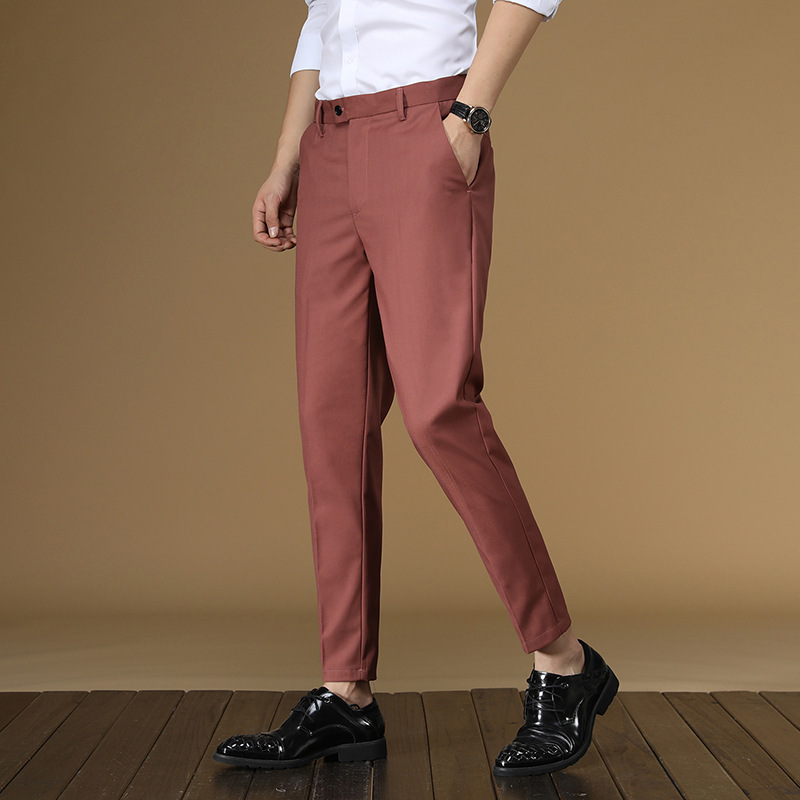 Pantaloni da abito estivi da u - Men Formal Wear Red recensione e prezzo