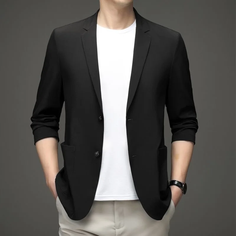 New Summer Men Thin blazer Bus - Men Formal Wear With Coat recensione e prezzo