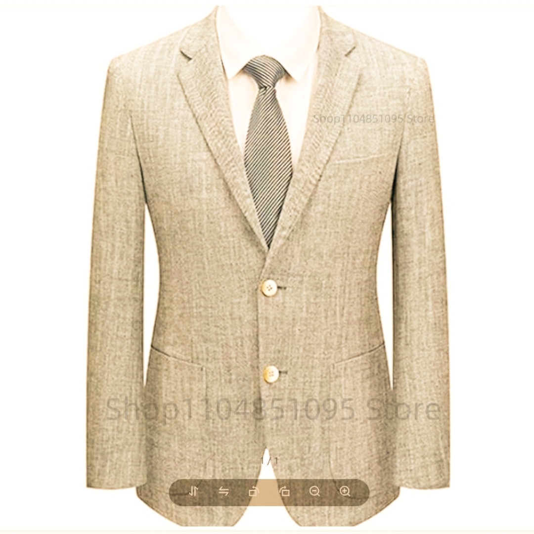 Blazer da Uomo Slim Fit in Lin - Men Formal Wear For Summer recensione e prezzo