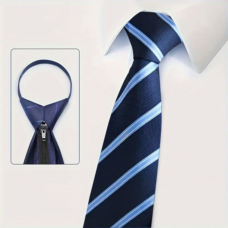 6 Cravatte da Uomo con Zip, La - Men Formal Wear Red recensione e prezzo