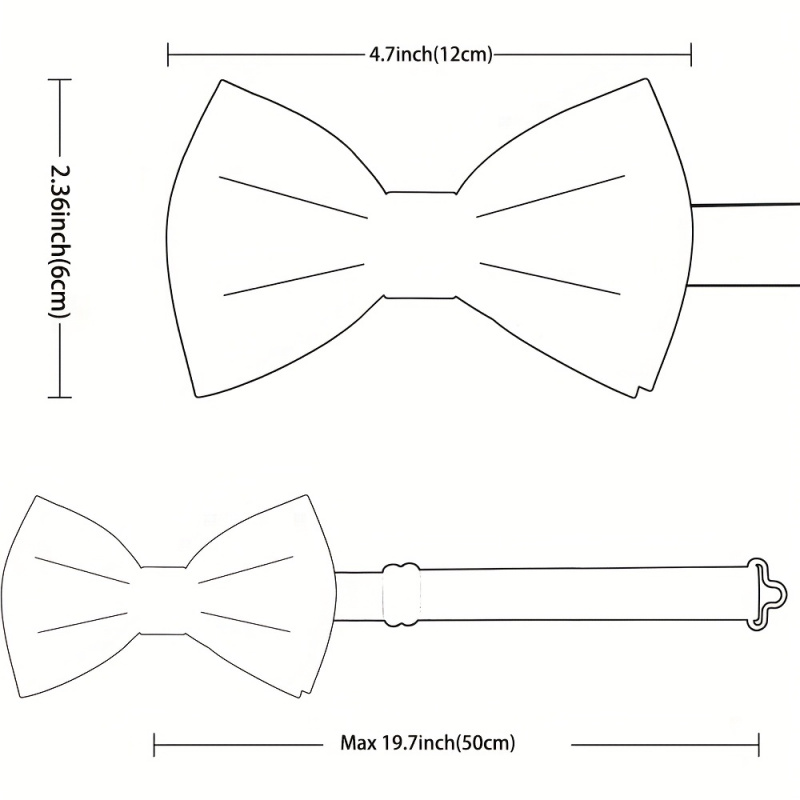 Papillon Regolabile per Uomo e - Men'S Formal Wear Bow Ties recensione e prezzo