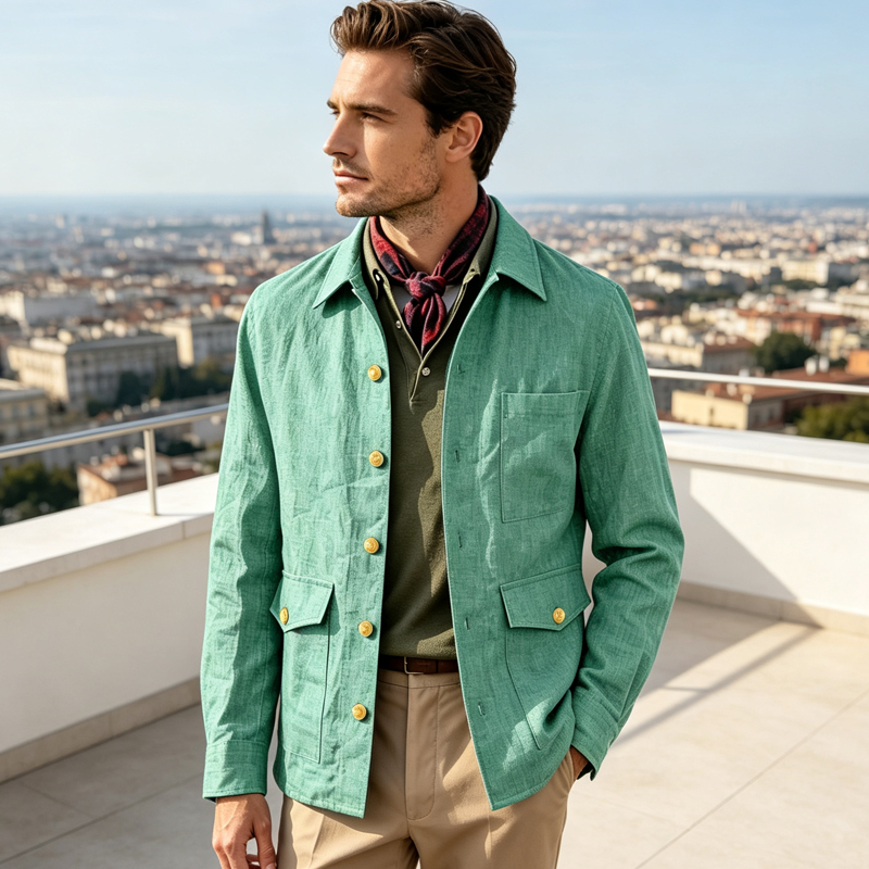 Giacca Vintage da Uomo in Lino - Men Formal Wear With Coat recensione e prezzo